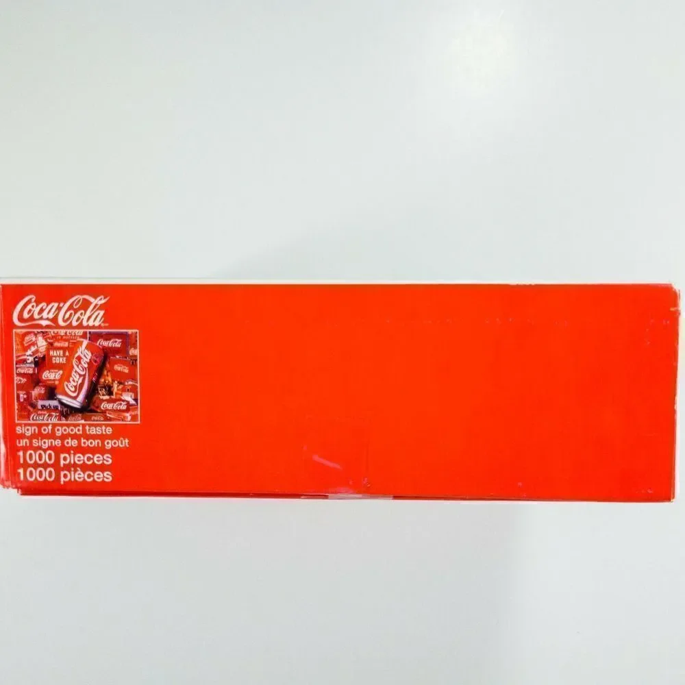 Coca Cola 1000 Piece Puzzle Sign of a Good Taste